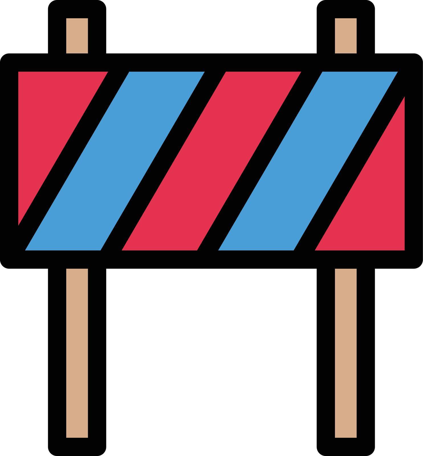 block vector color line icon