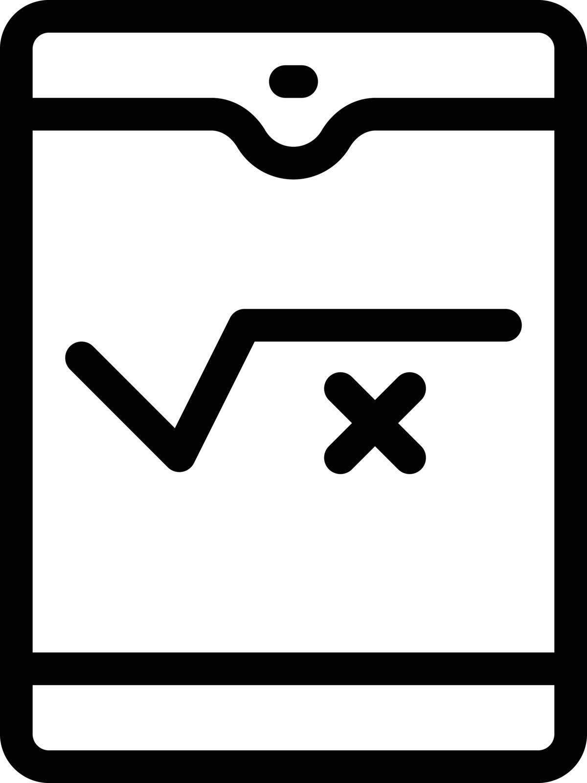 formula vector thin line icon
