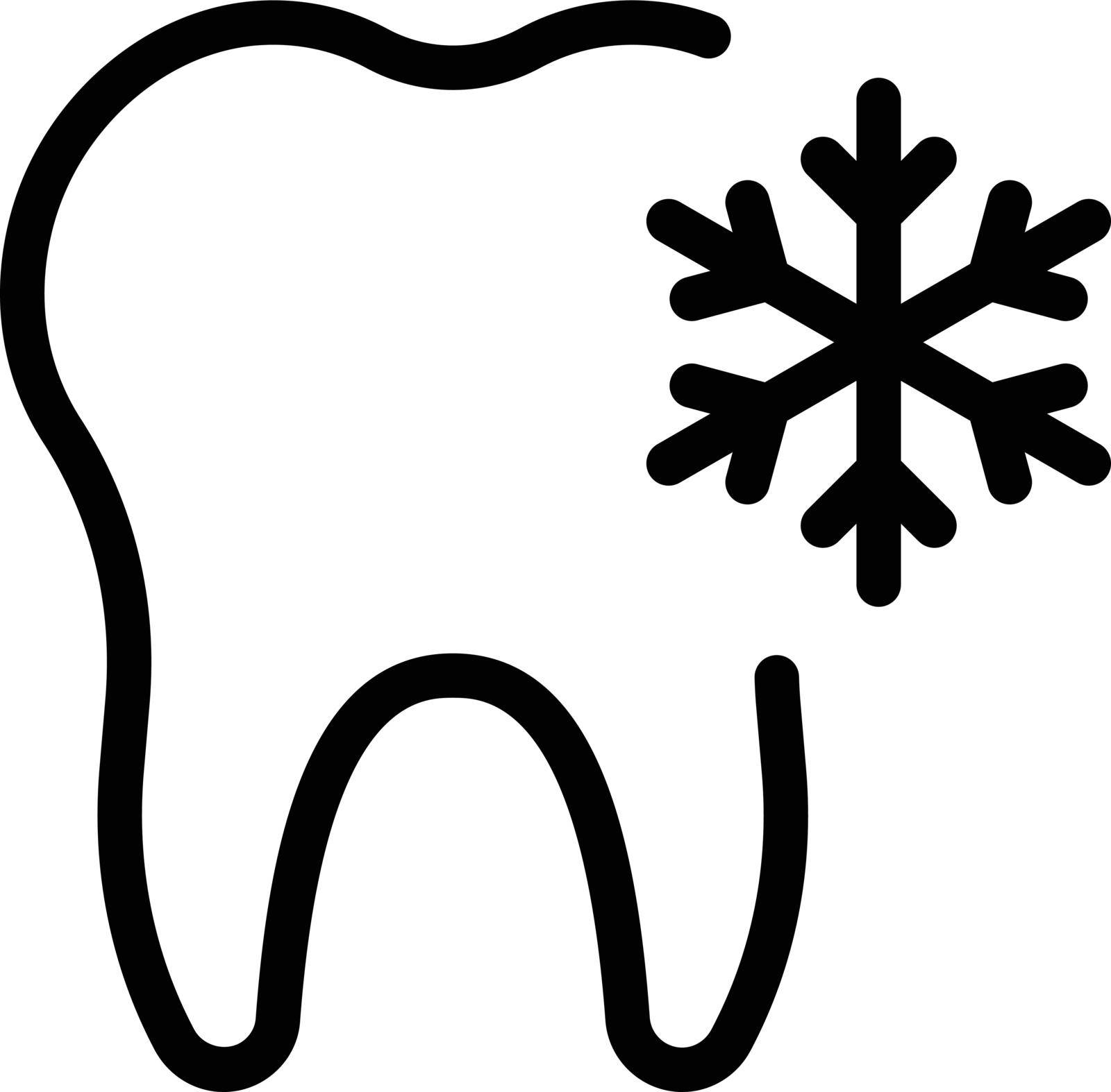 teeth cold by vectorstall