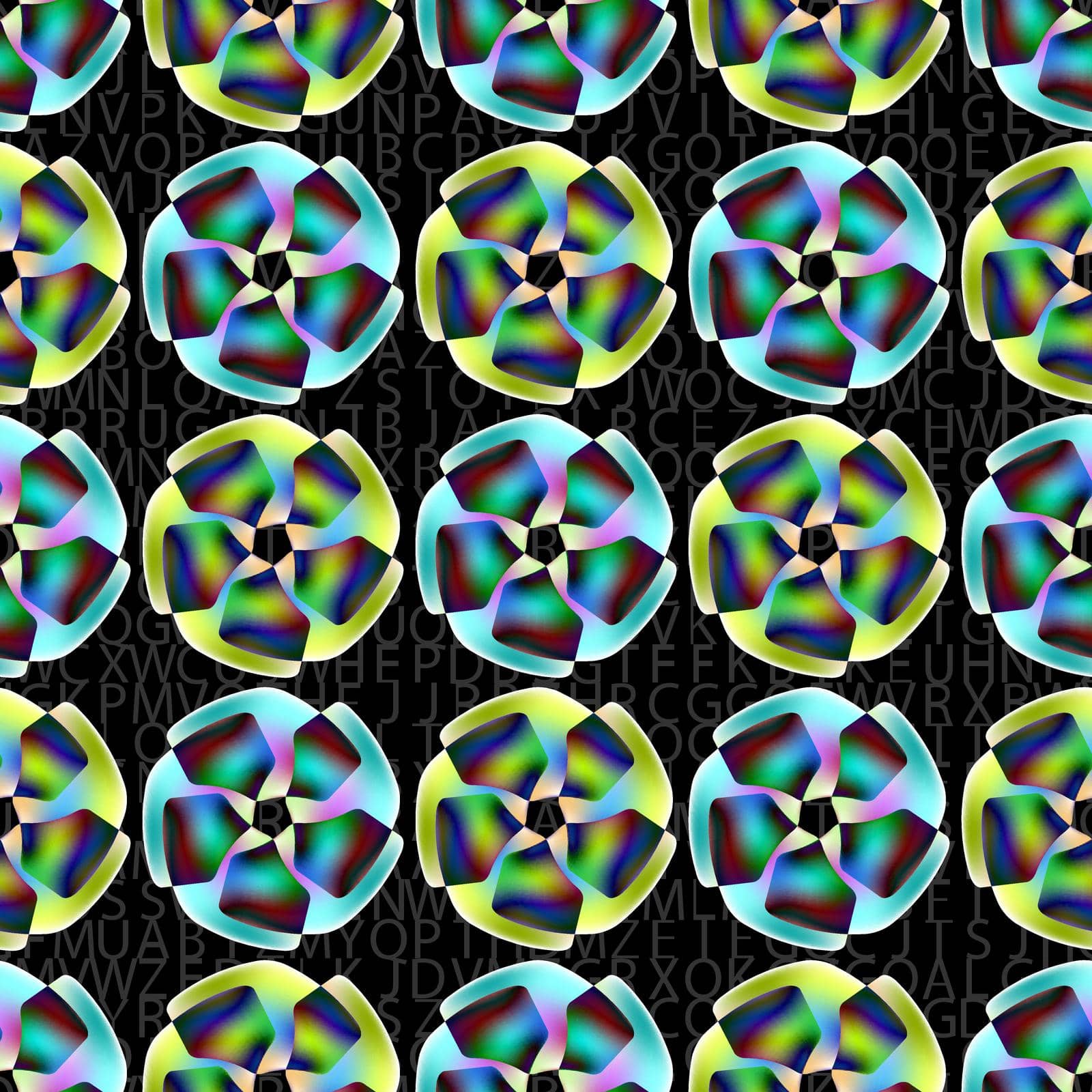 Ornament flower colorful pattern vector tile for multipurpose use in design