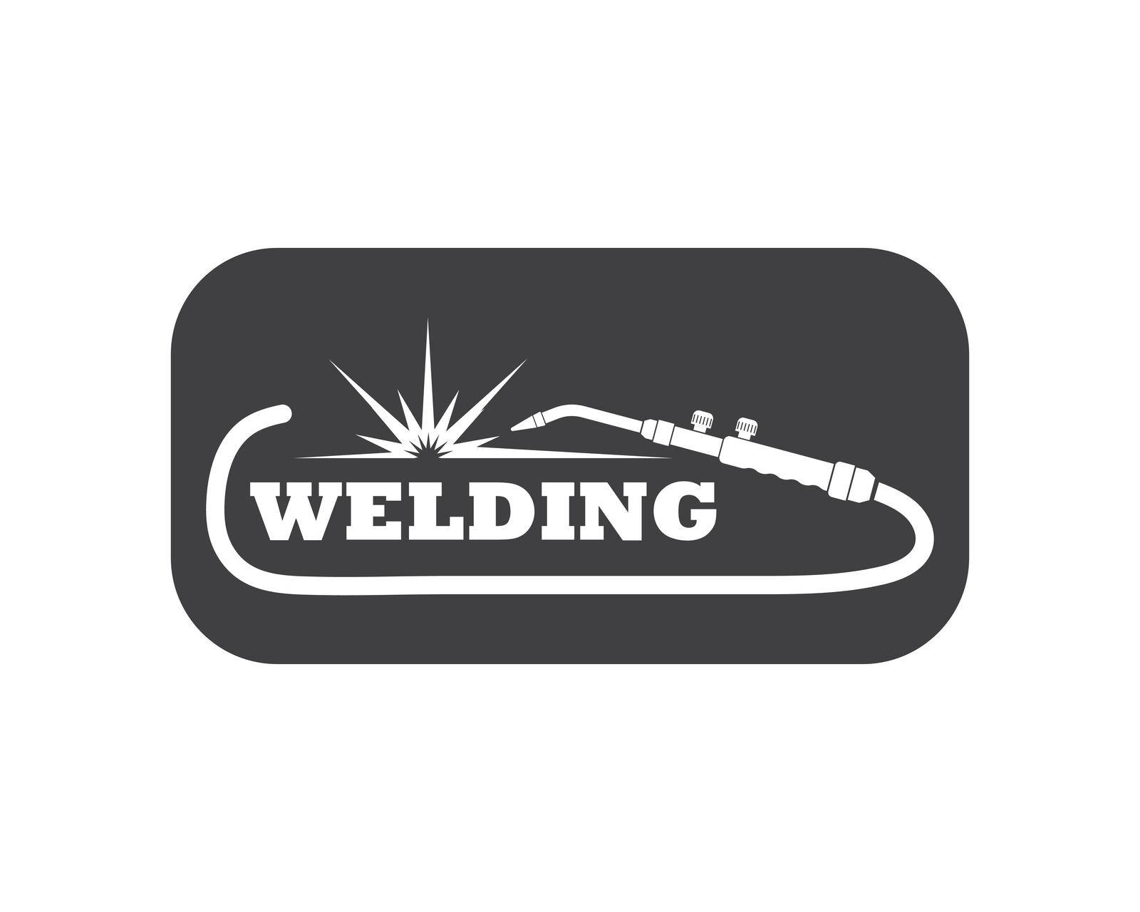 welding icon vetor illustration design by idan