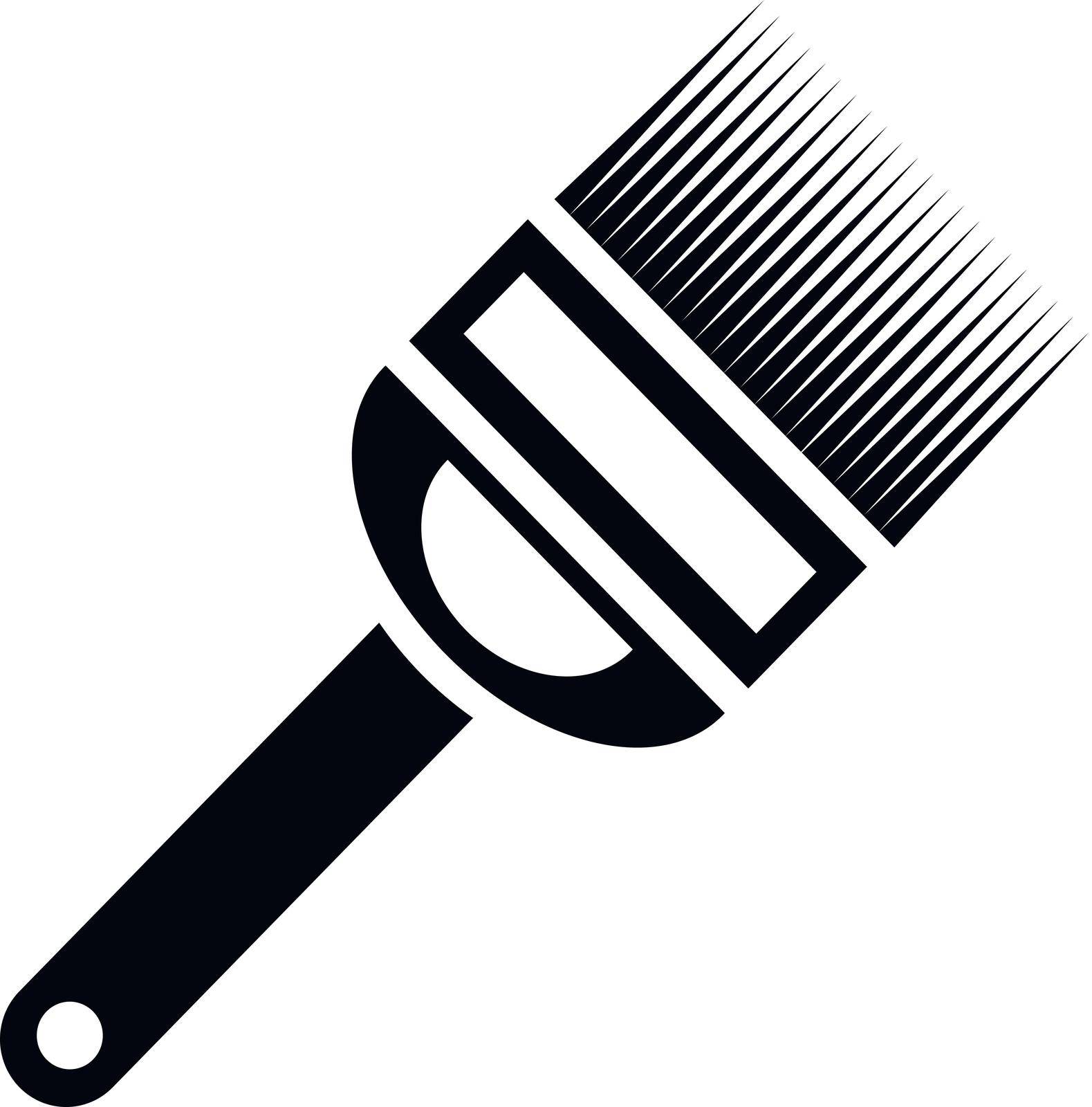 Uncapping fork icon in simple style on a white background