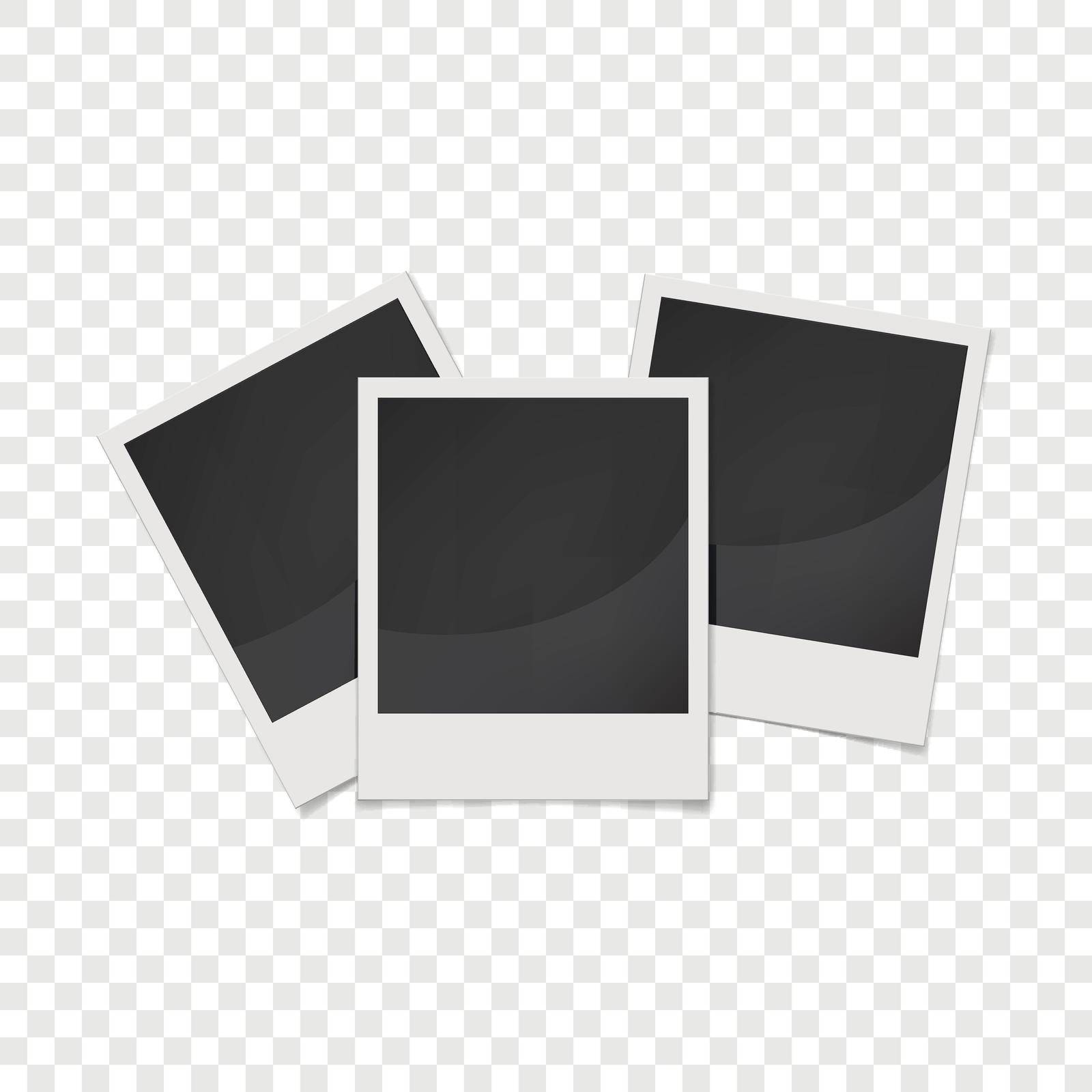 Realistic photo frame icon. Universal photo frames icon to use for web and mobile UI vector illustration