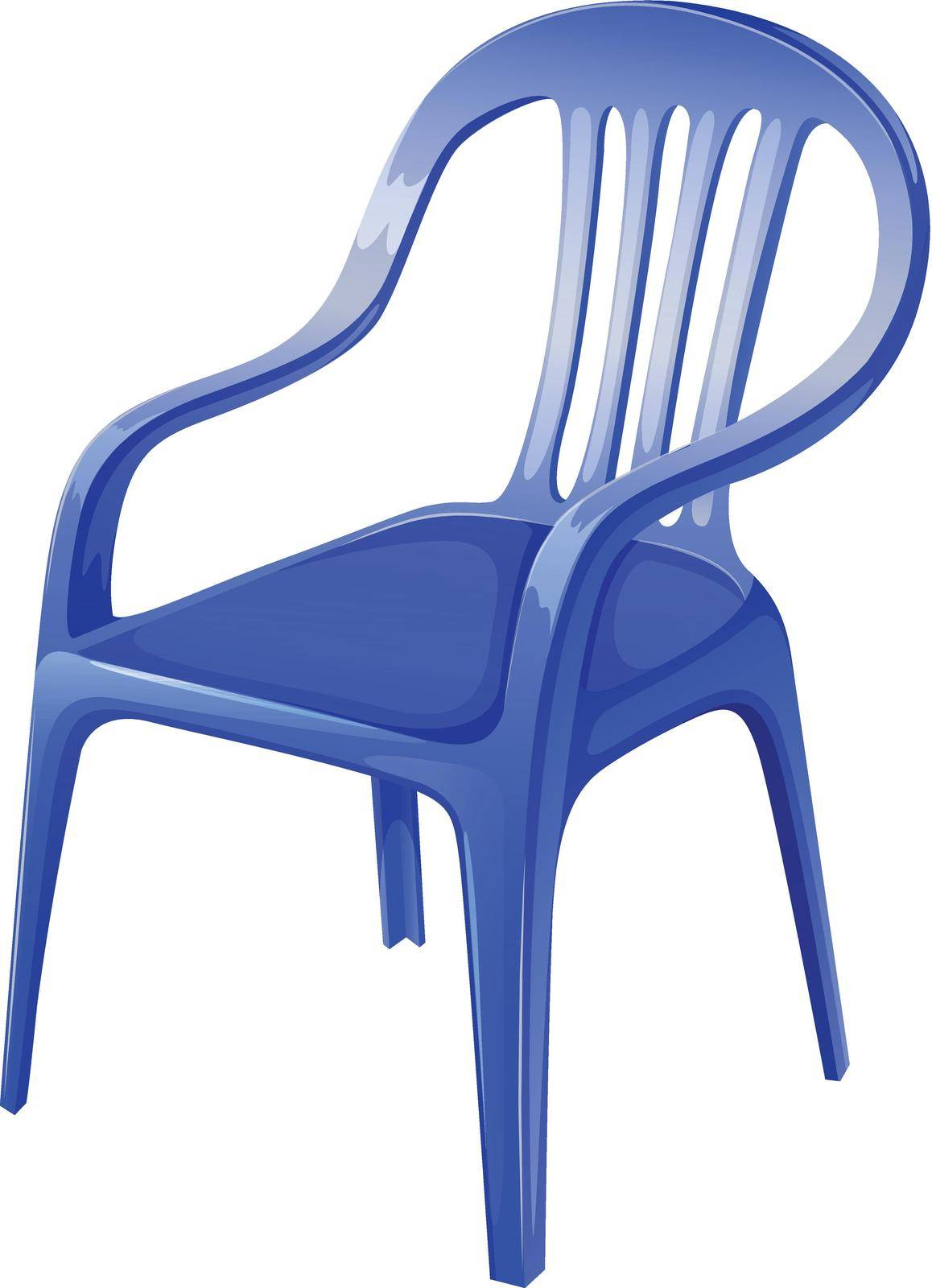 A blue chair by iimages
