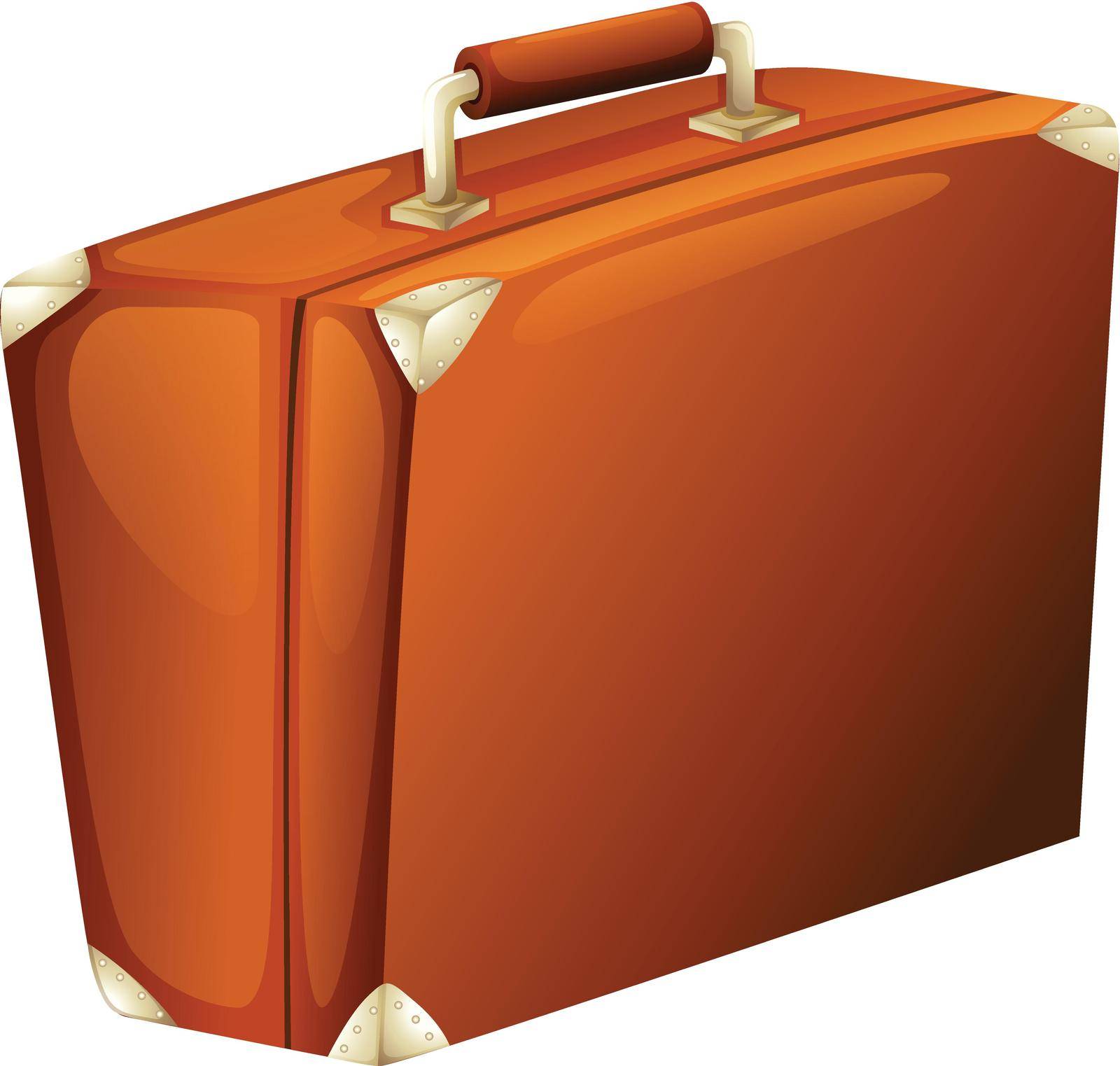 Illustration of a travelling suitcase on a white background