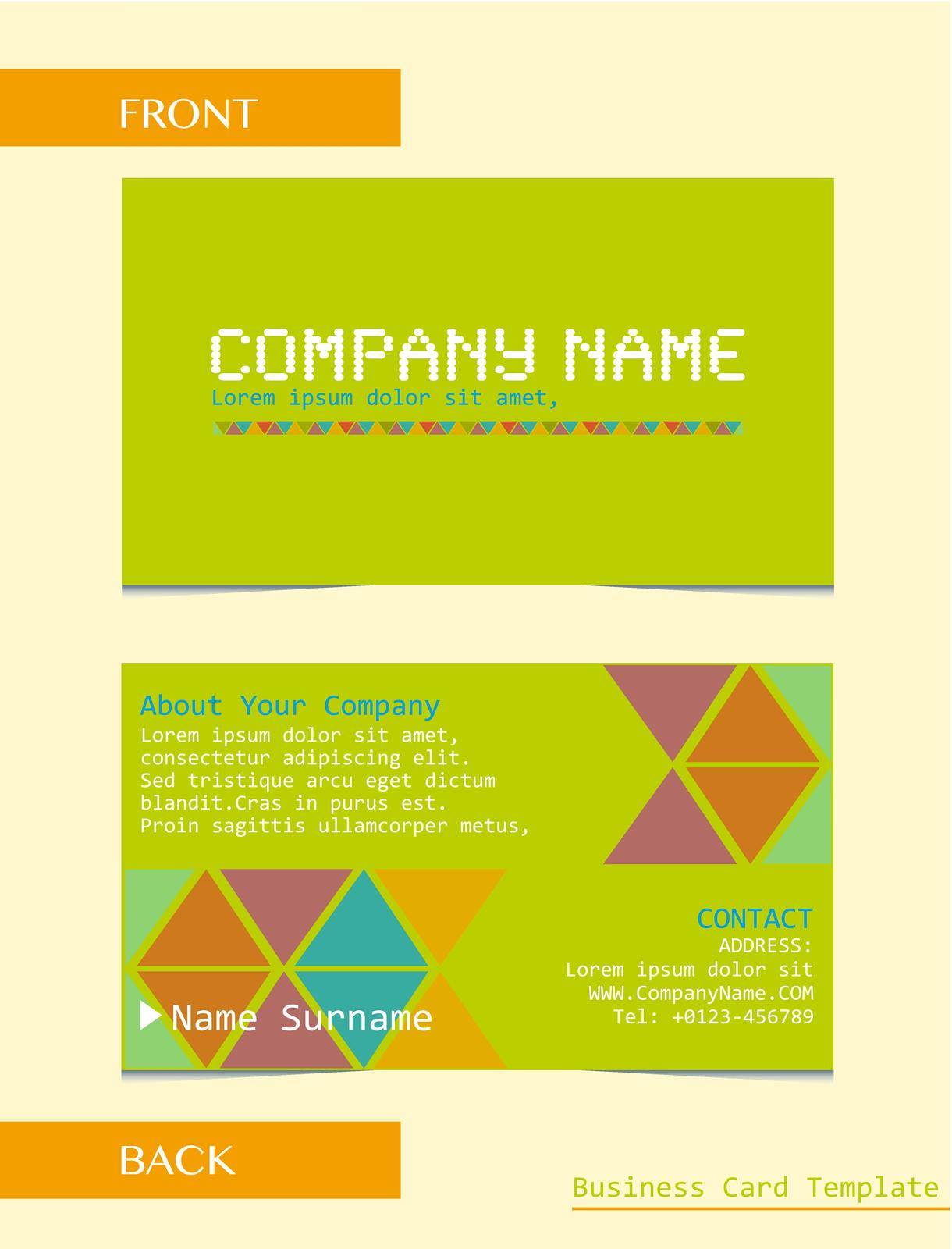 Business card by iimages