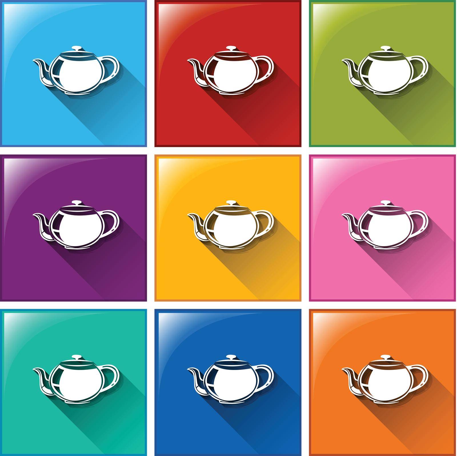 Tea icons by iimages