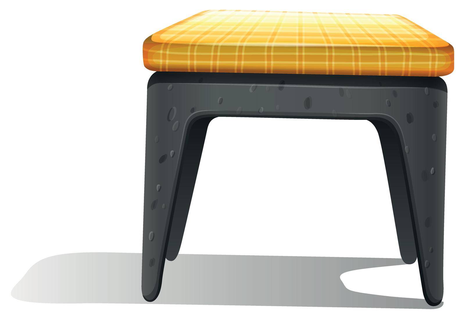 Illustration of a furniture on a white background
