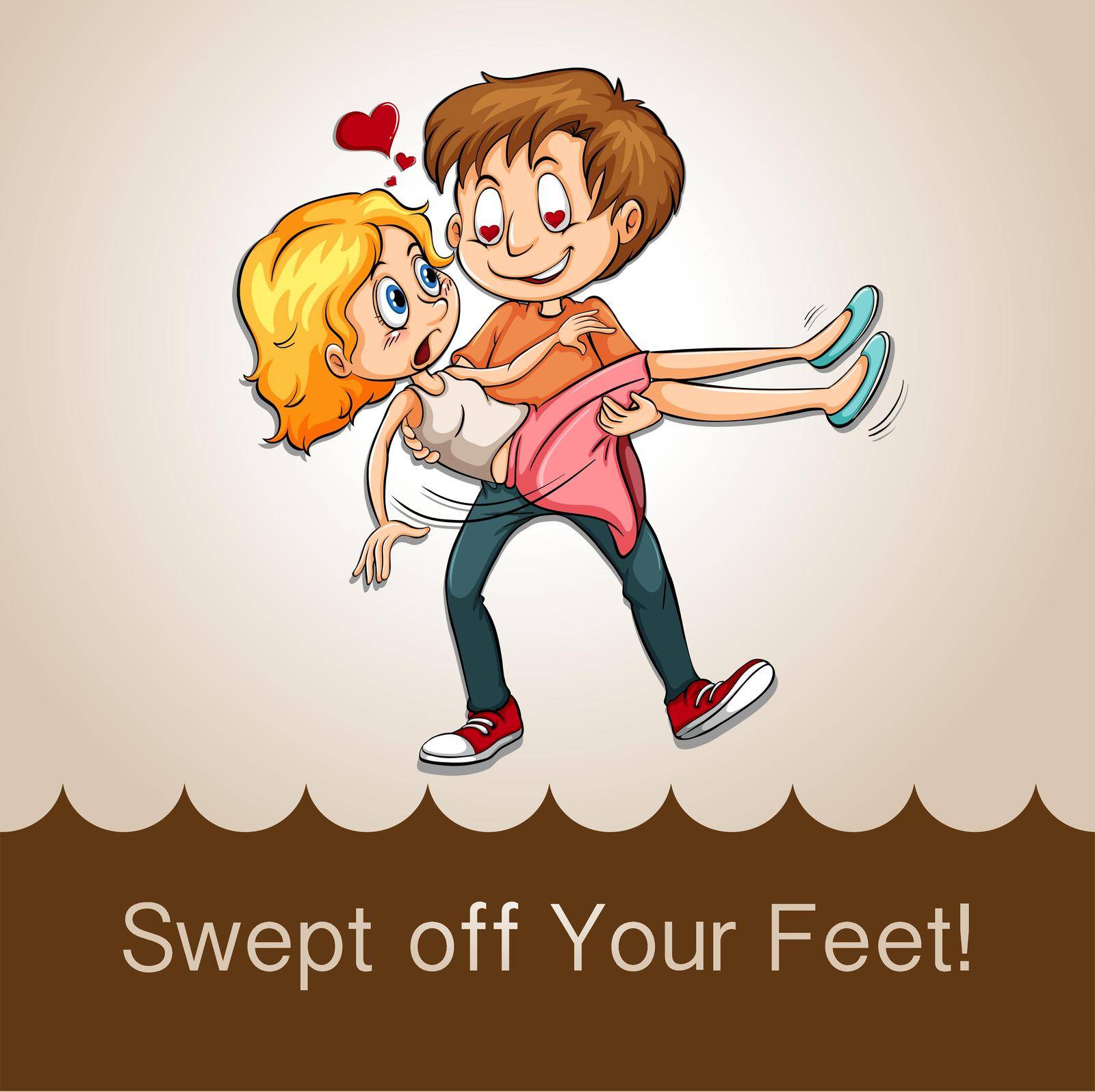 Swept off your feet by iimages