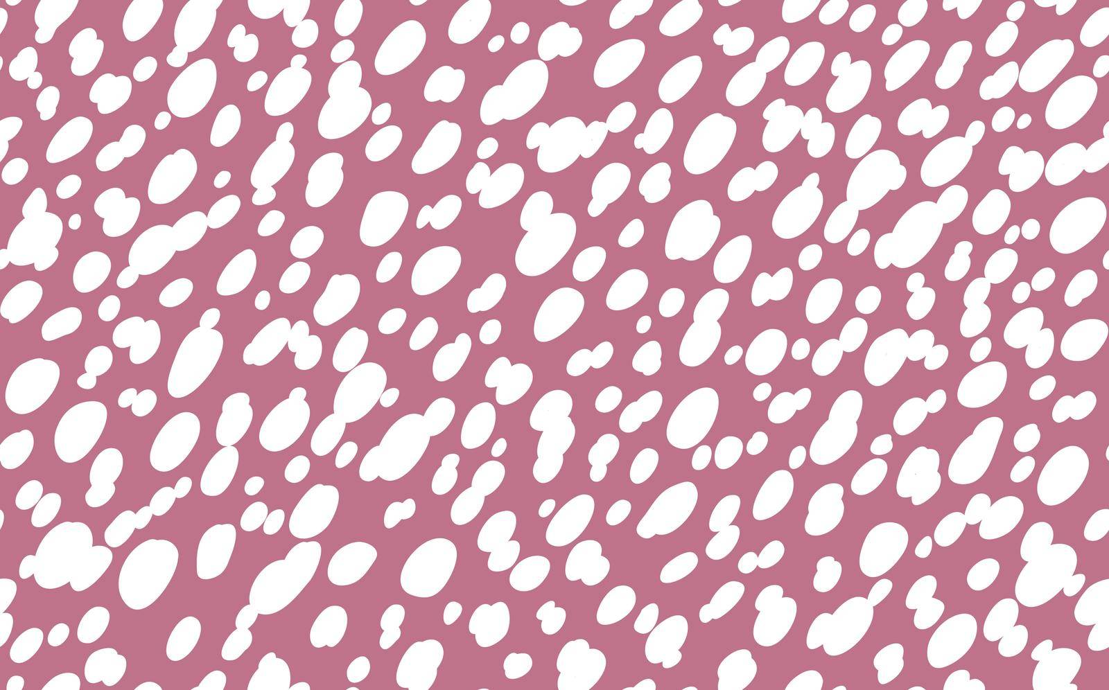 Abstract modern leopard seamless pattern. Animals trendy background. Pink and white decorative vector stock illustration for print, card, postcard, fabric, textile. Modern ornament of stylized skin by allaku