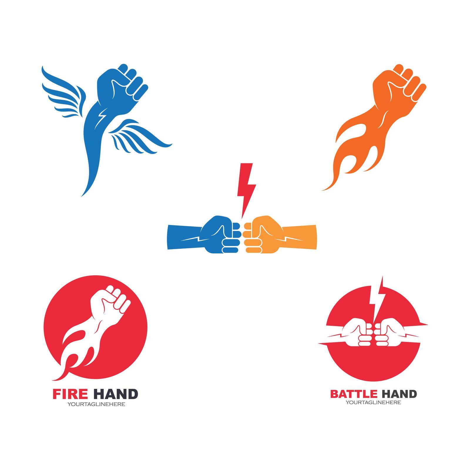 strong hand icon vector illustration design 