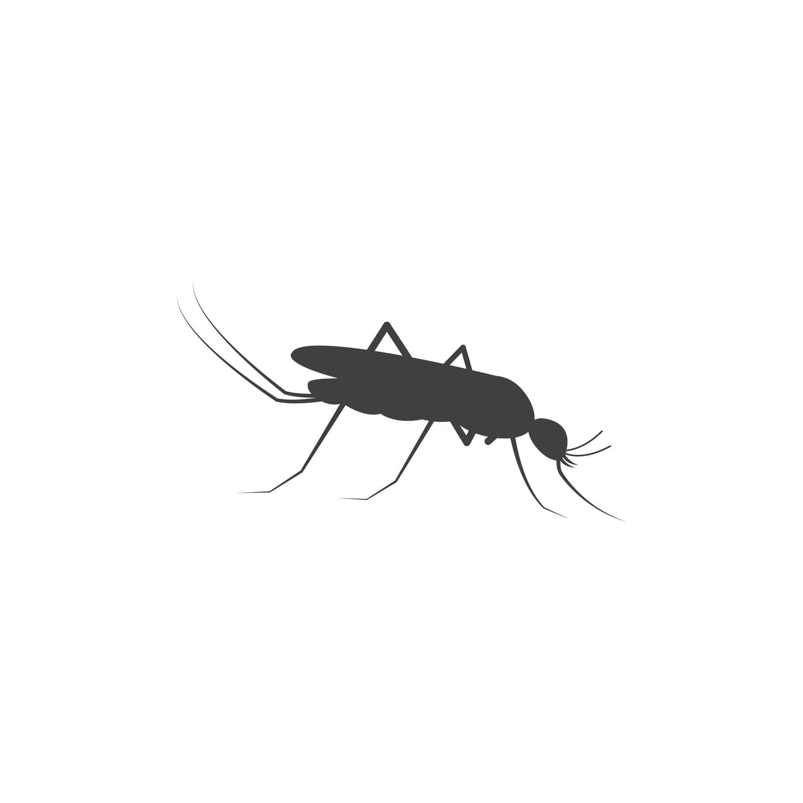 mosquito icon vector illustration design  by idan