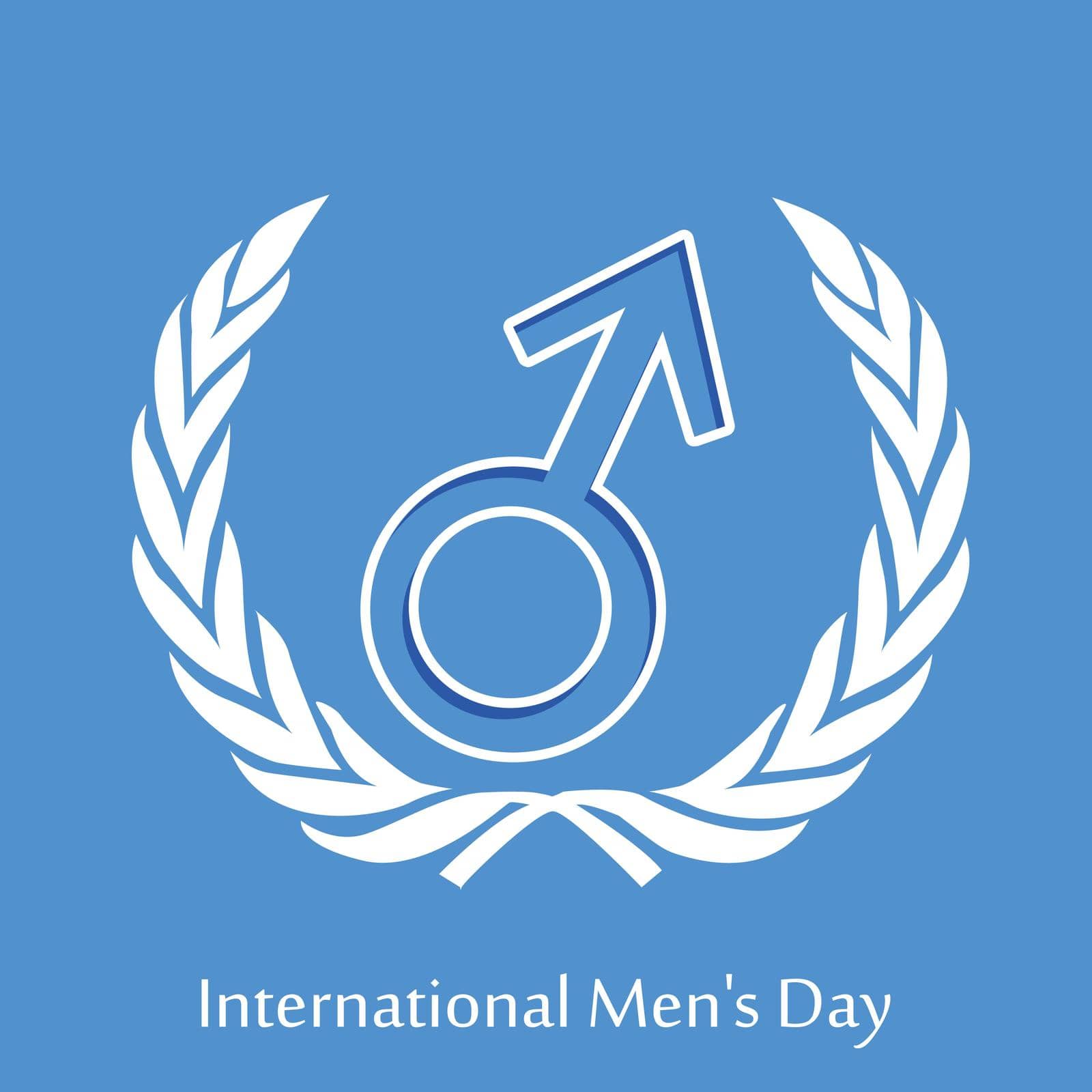 International mens day background by vectorworld