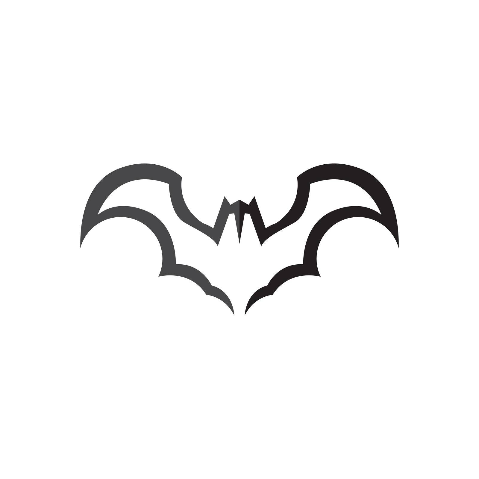 bat vector icon logo template by Mrsongrphc