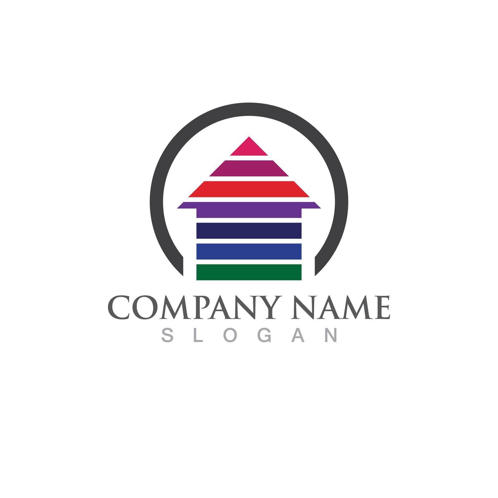 Home logo , Property and Construction Logo  by Mrsongrphc