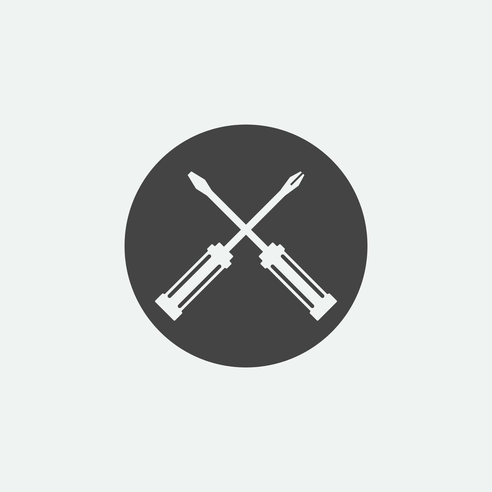 Service Tools vector icon illustration design  by Mrsongrphc