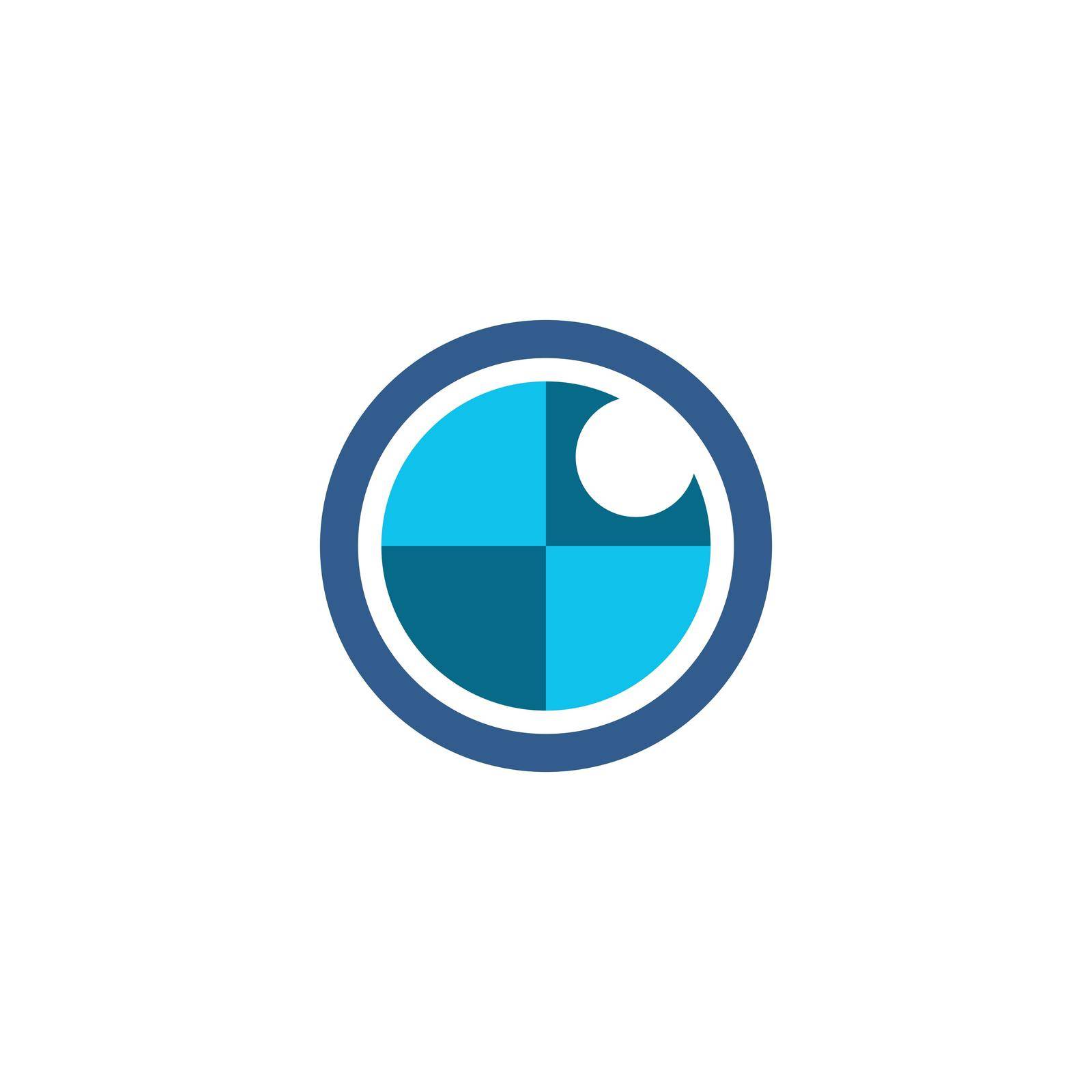 Eye vector logo design image template