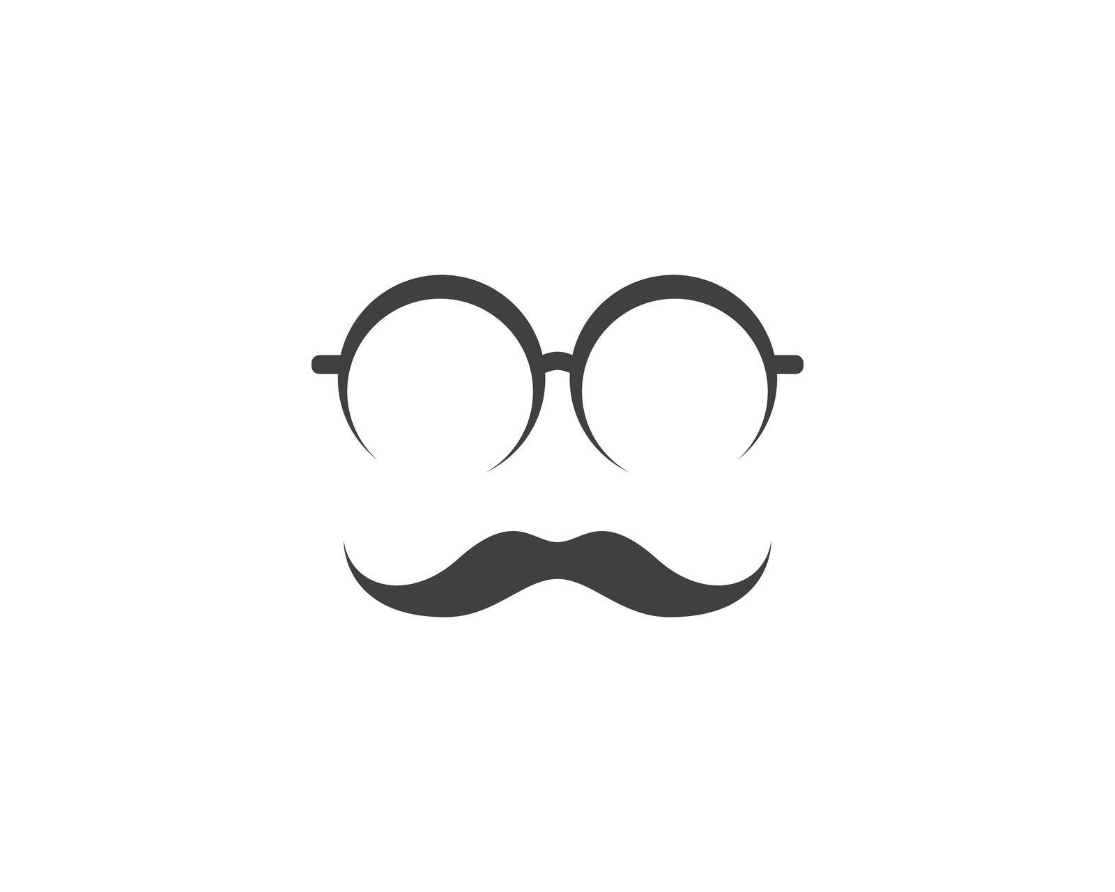 Mustache icon vector illustration