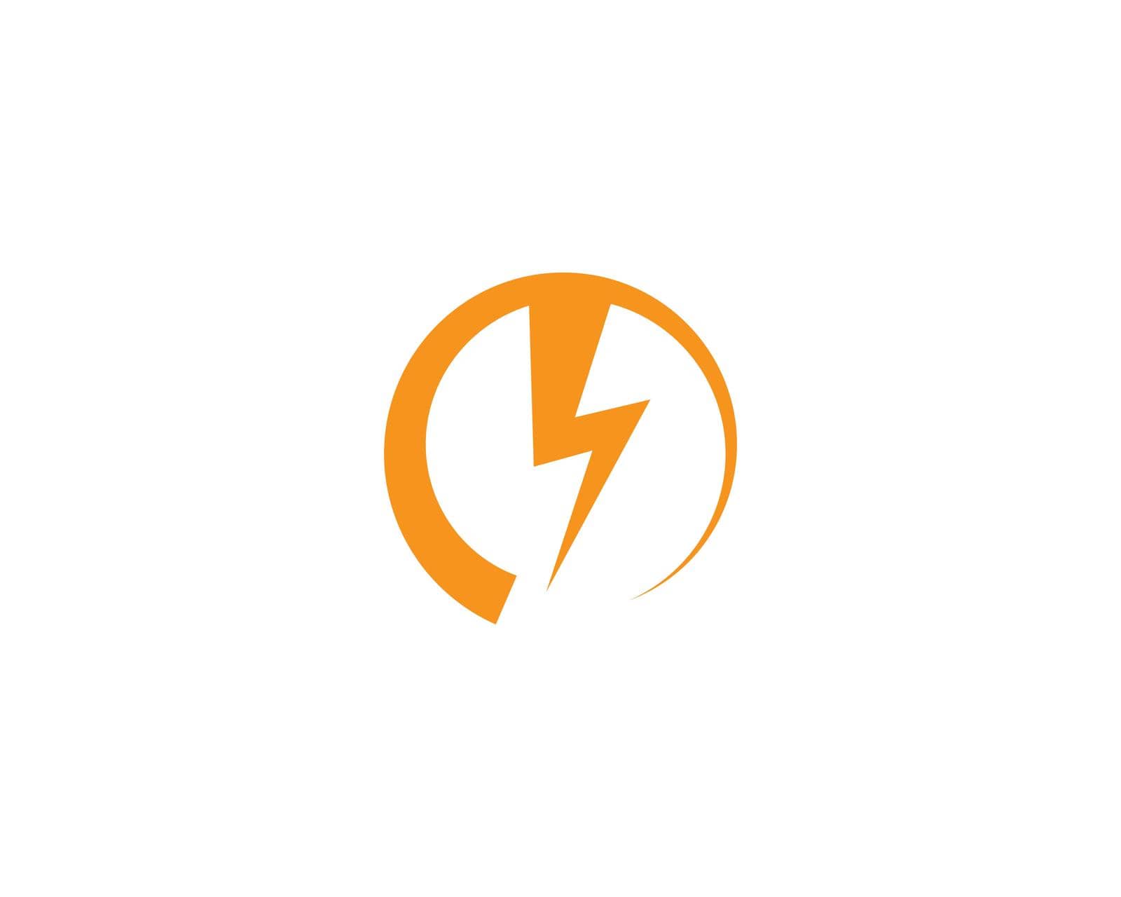 Thunderbolt vector icon by Fat17