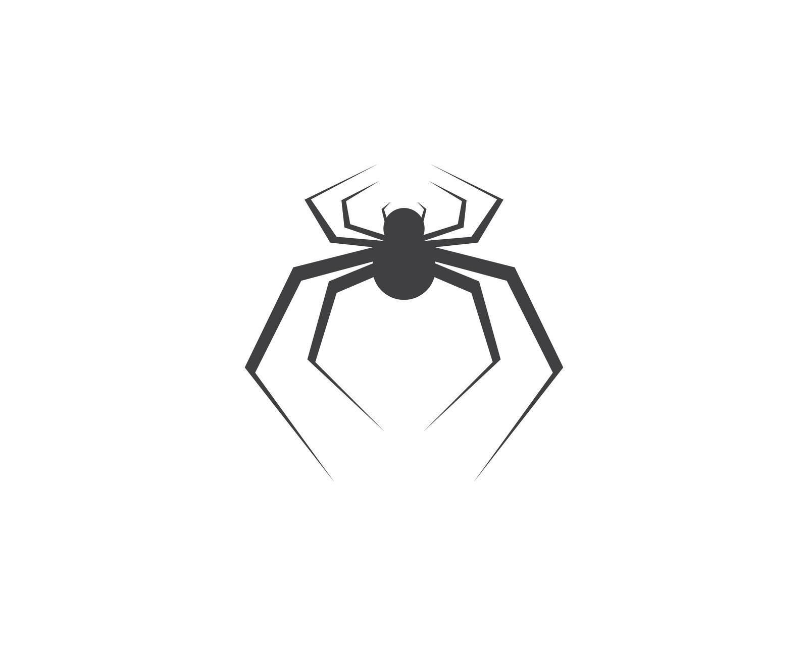 Spider symbol vector icon illustration by Fat17