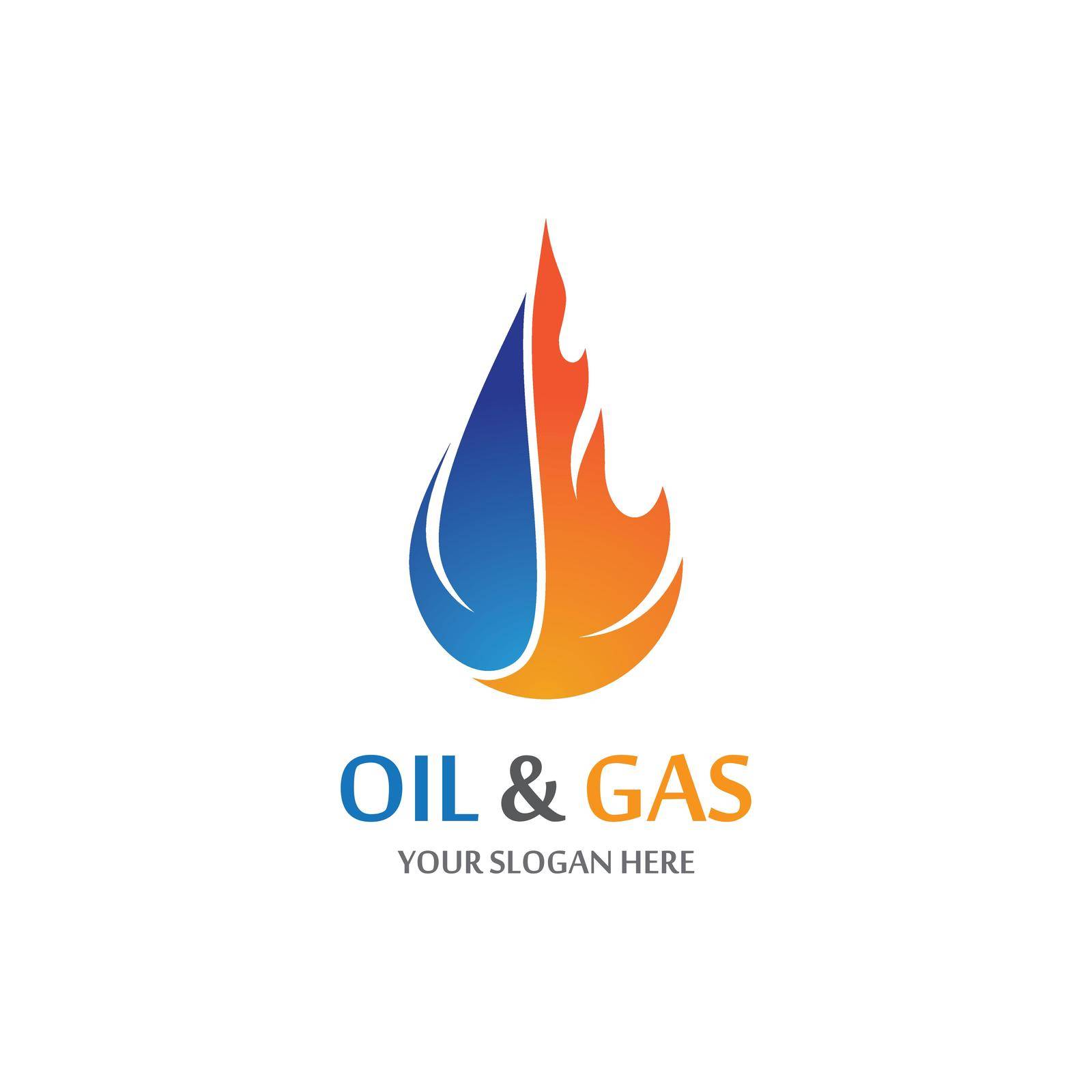 Gas and oil icon vector by Fat17