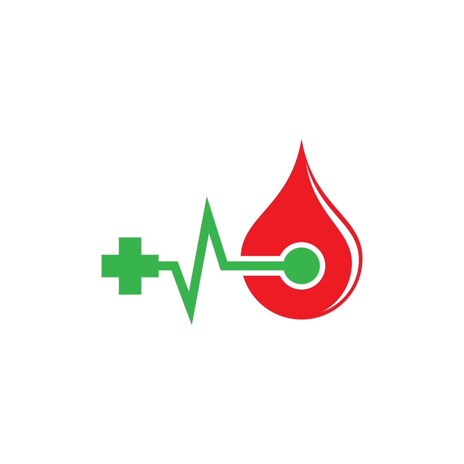 Blood vector icon illustration by Fat17