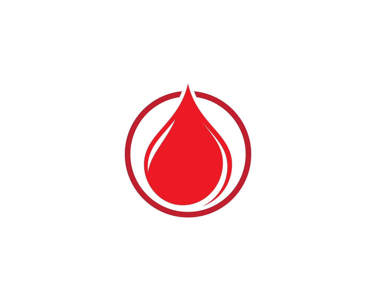 Blood vector icon illustration design by Fat17