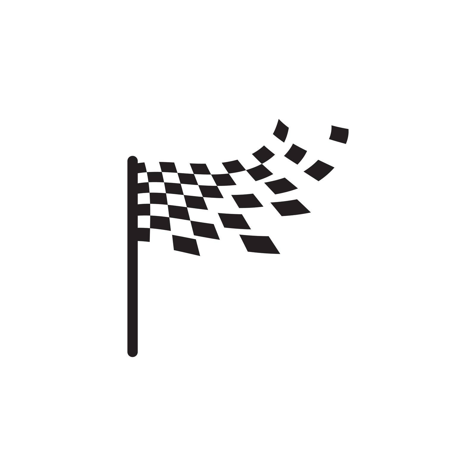 Flag race vector icon by Fat17
