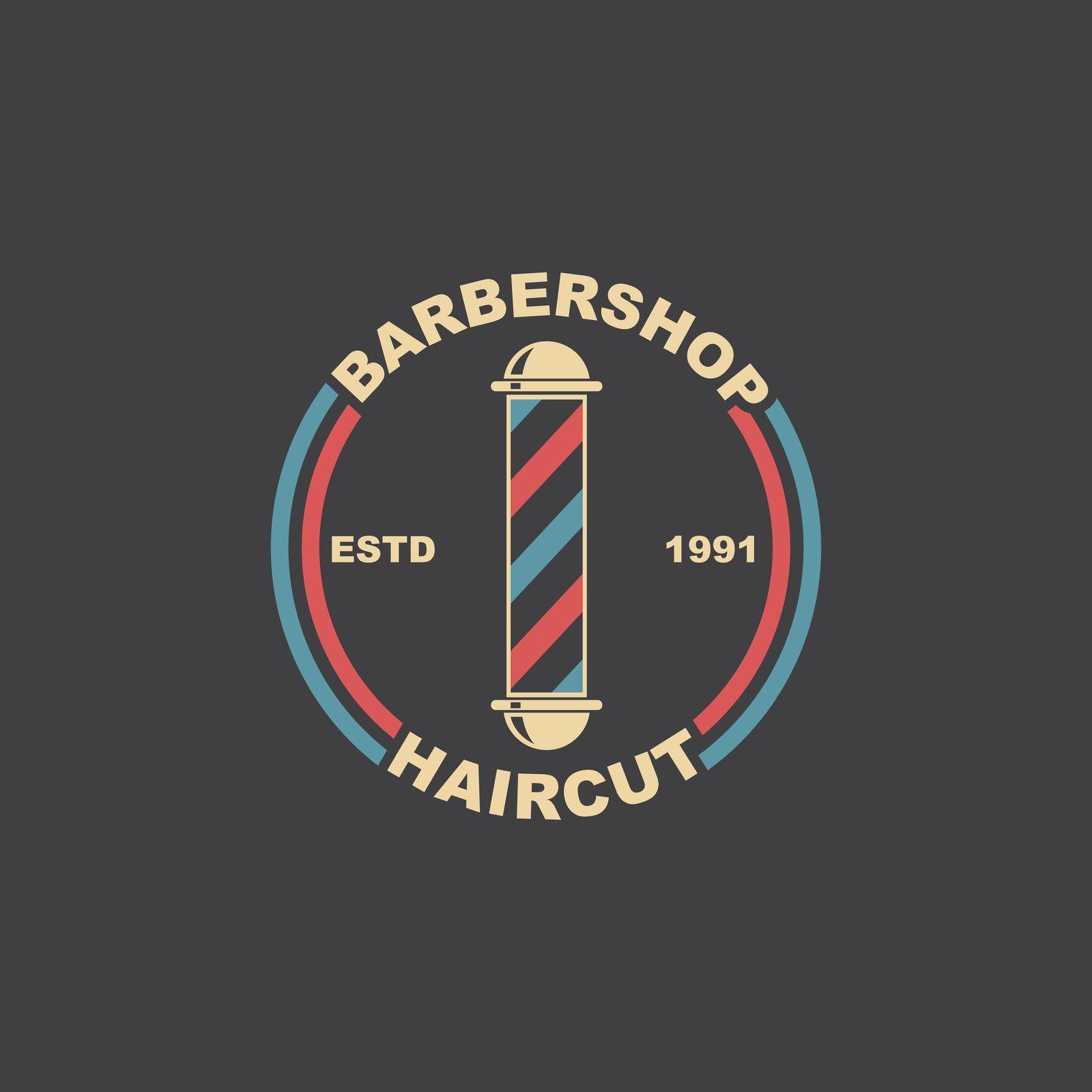 barber shop icon vector icon template