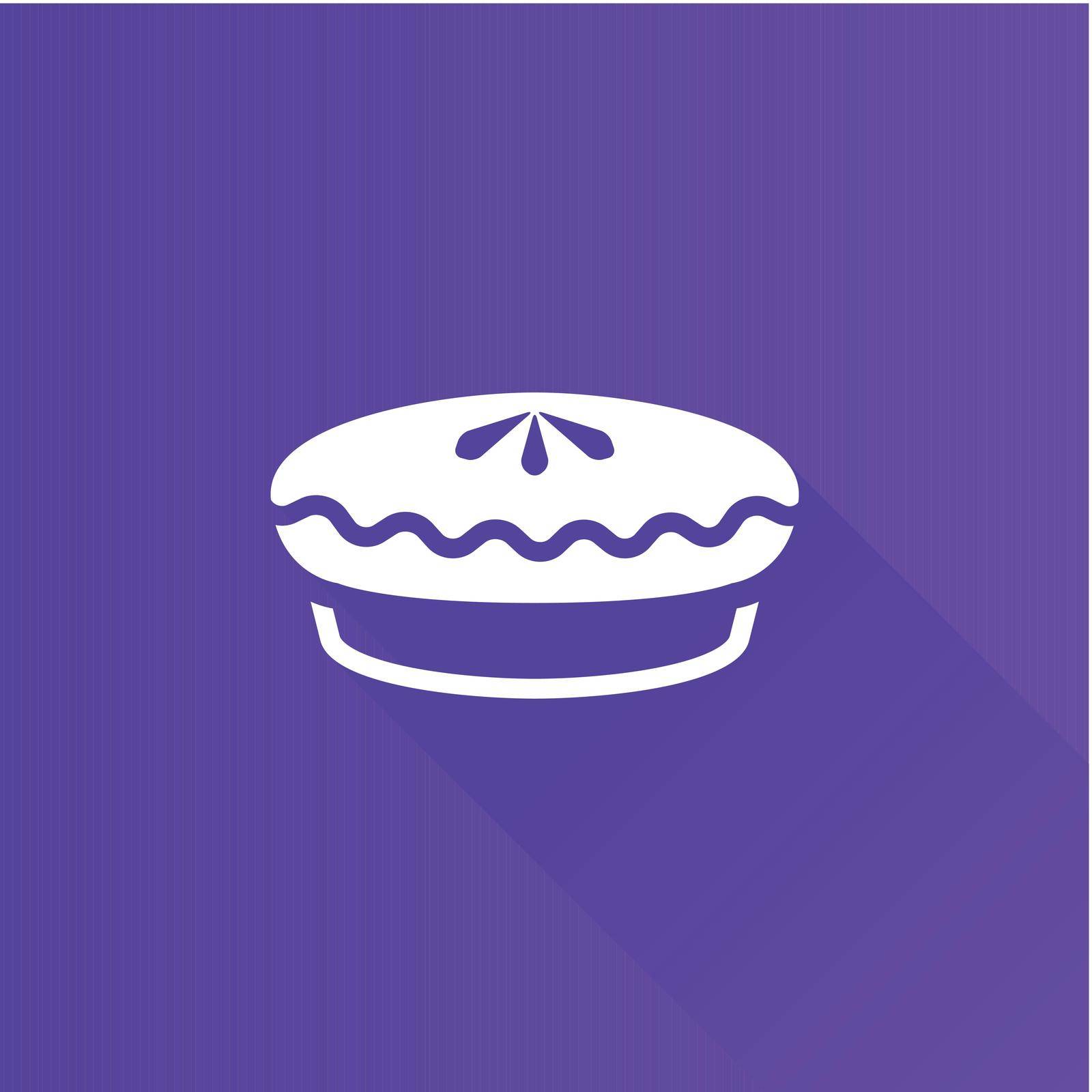 Cake icon in Metro user interface color style. Food sweet delicious