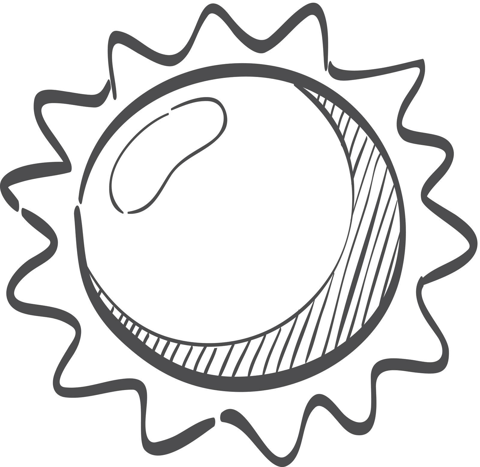 Sketch icon - Forecast sunny by puruan